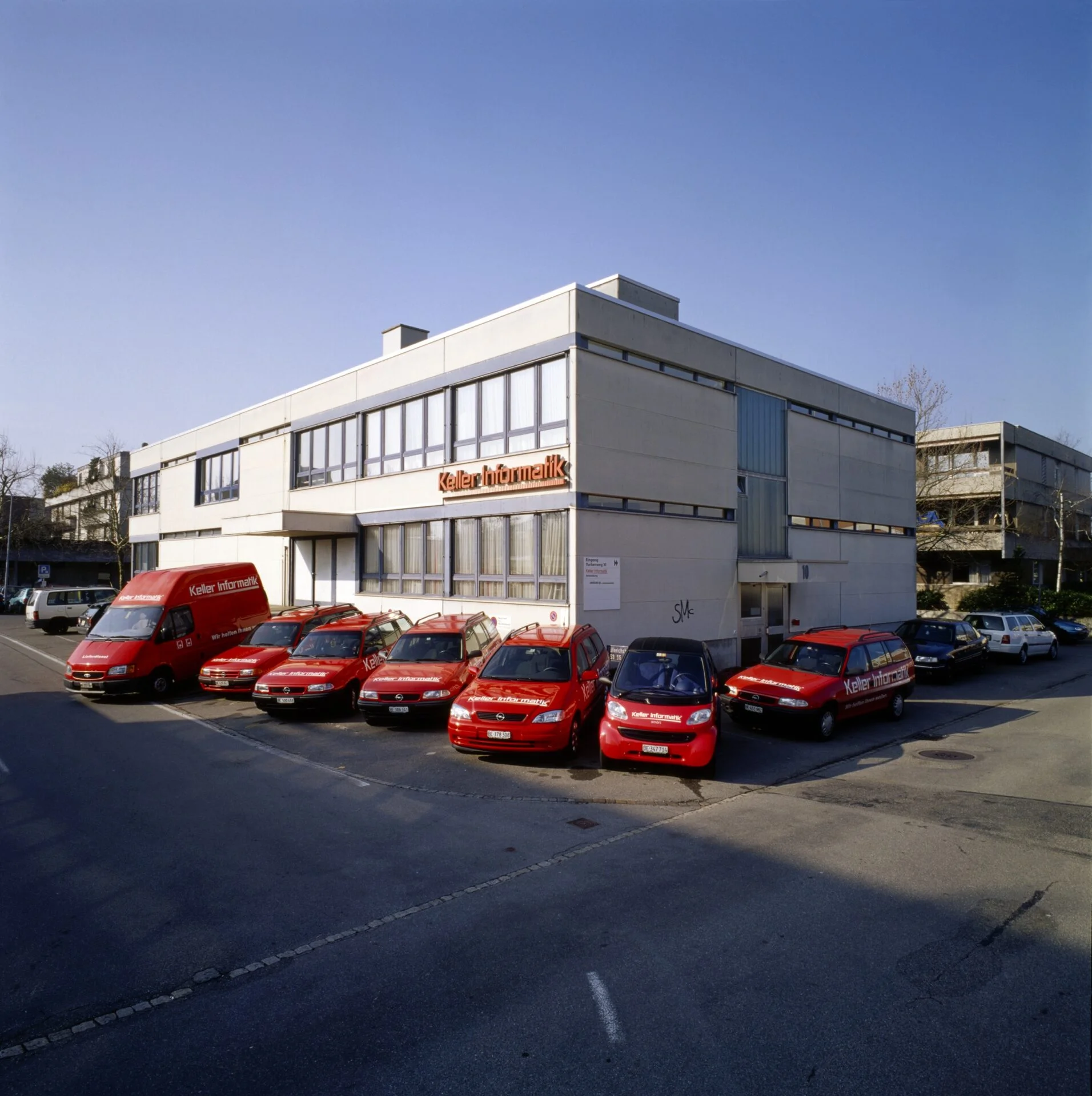 Altes Firmengebäude der Keller Informatik AG